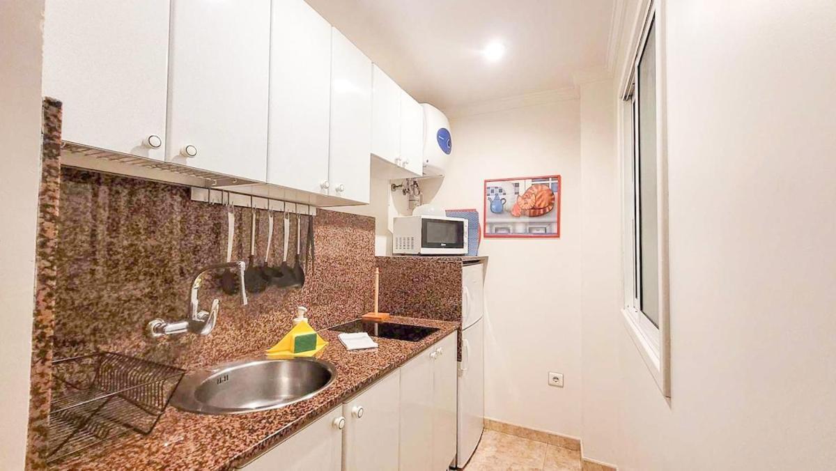 Apartamento Con Balcon En La Playa De Las Canteras لاس بالماس دي غران كاناريا المظهر الخارجي الصورة