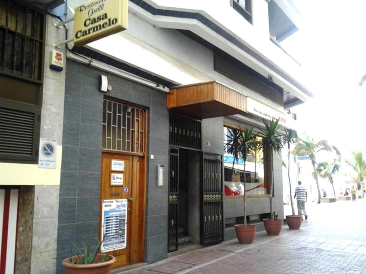 Apartamento Con Balcon En La Playa De Las Canteras لاس بالماس دي غران كاناريا المظهر الخارجي الصورة